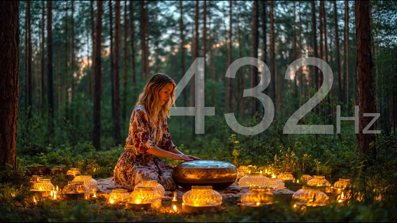 432 Hz - Hangdrum healing music for body, Mind and soul.