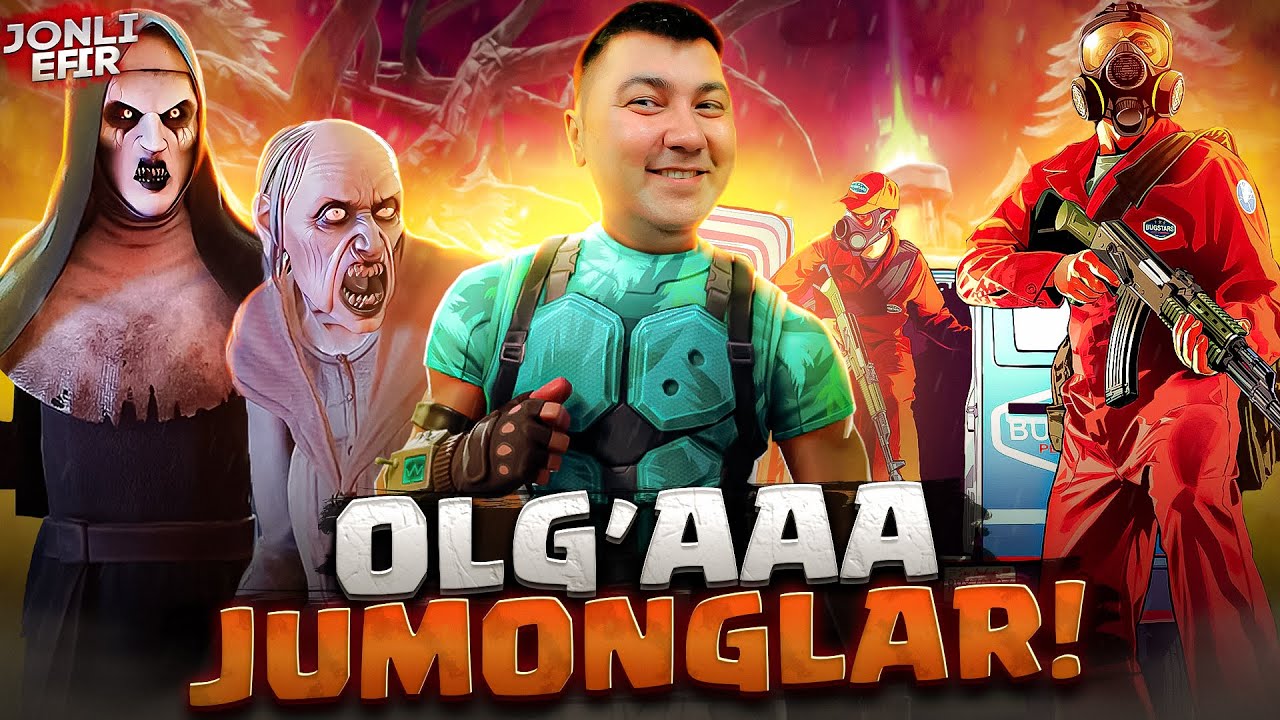 OLG'AAA JUMONGLAR! / JONLI EFIR
