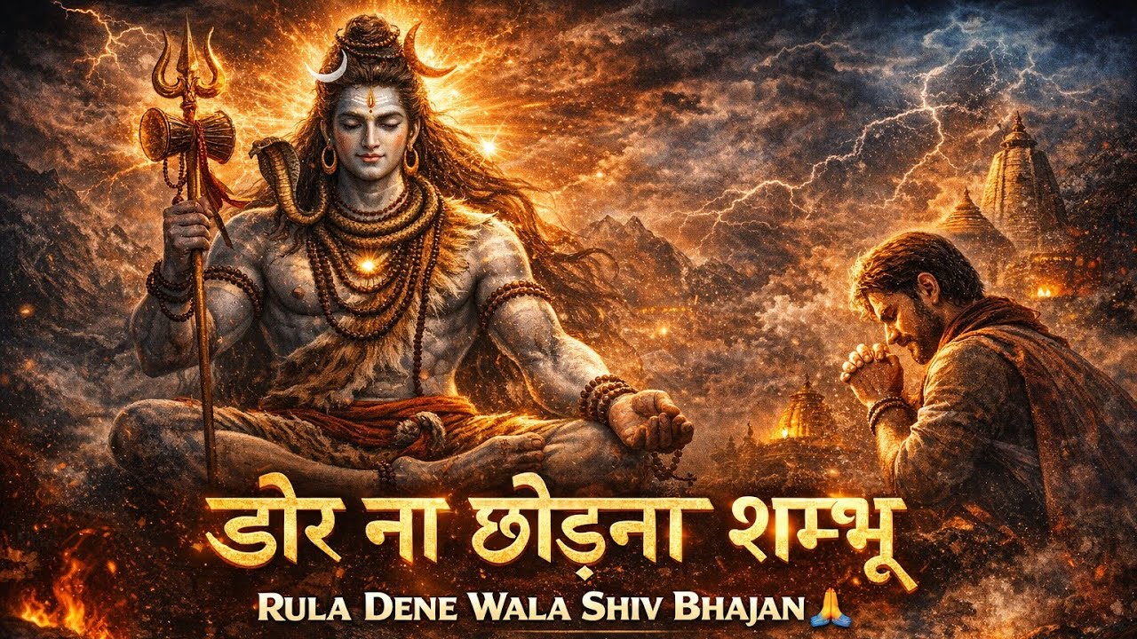 डोर ना छोड़ना शम्भू 🙏 | Rula Dene Wala Shiv Bhajan | Heart Touching Mahakal Bhajan