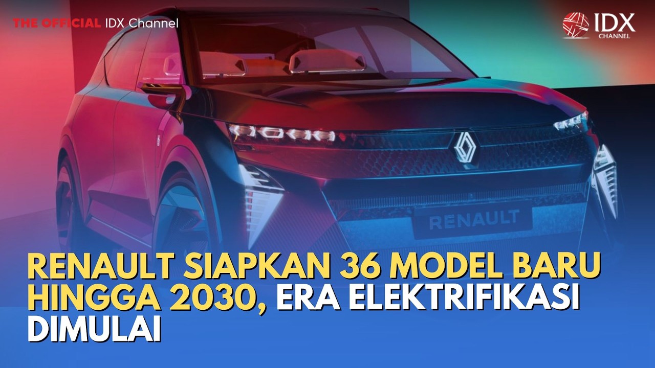 Renault Siapkan 36 Model Baru hingga 2030, Era Elektrifikasi Dimulai | TECH BIZZ