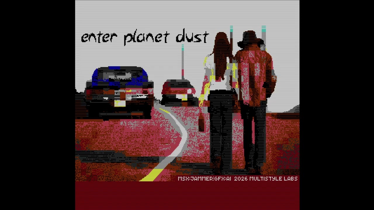 Enter Planet Dust by Jammer (C64 U-Elite 2) (Real 8580R5)