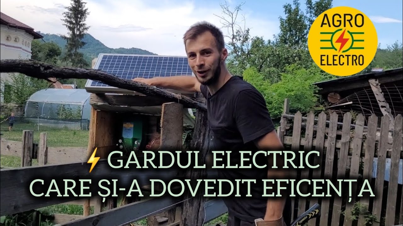⚡️Un gard electric, trainic precum salcâmul 😀