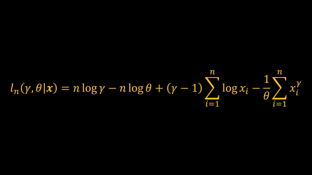Maximum Likelihood Estimation for the Weibull Distribution