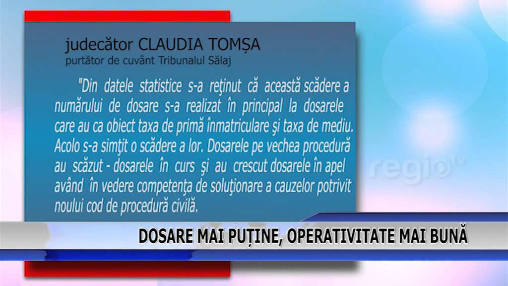 Dosare mai putine şi operativitate mai bună pentru instanţele din judeţ, &icirc;n 2013