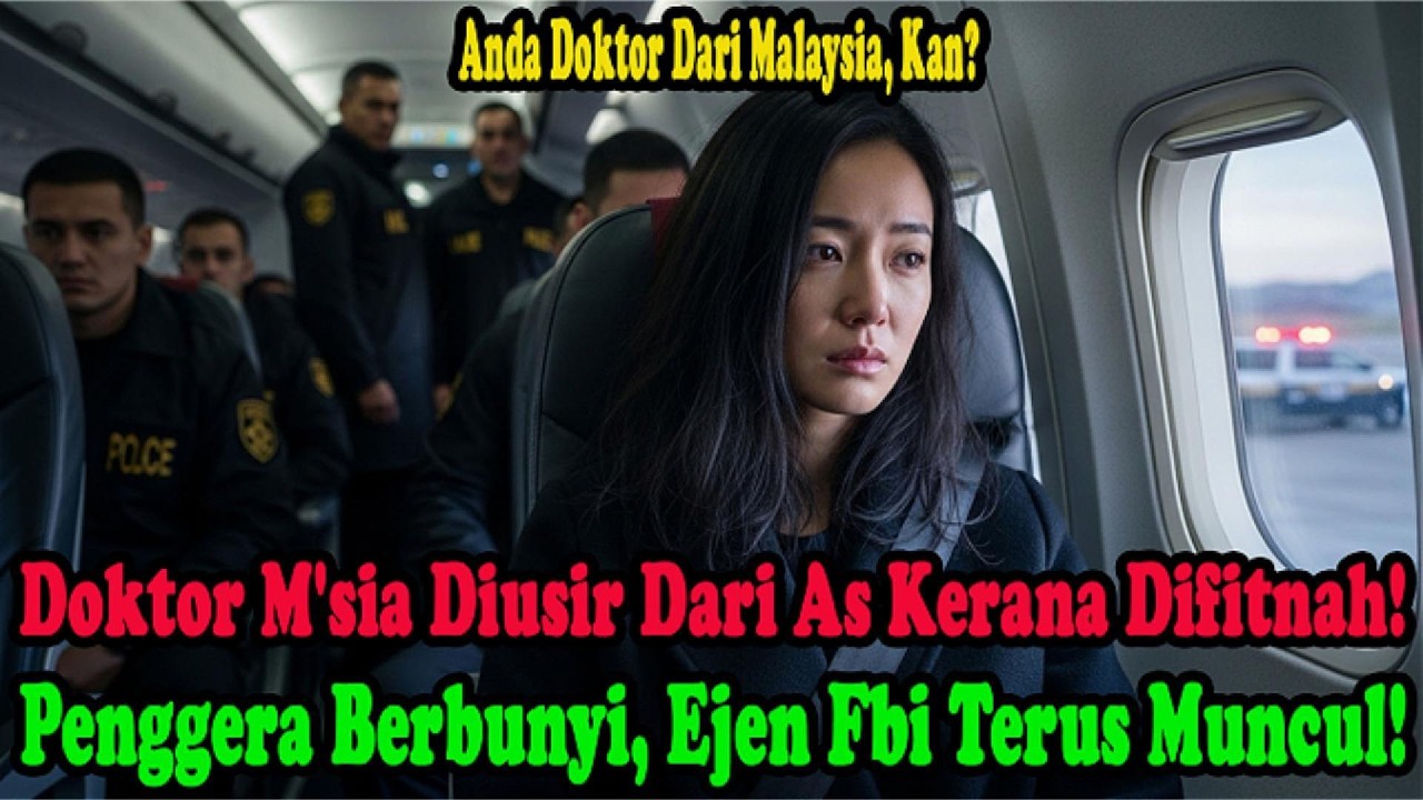 Fbi Arah Henti Terbang Di La! Penumpang Tergamam Bila Pakar Bedah Malaysia Yang Diusir Dicari.