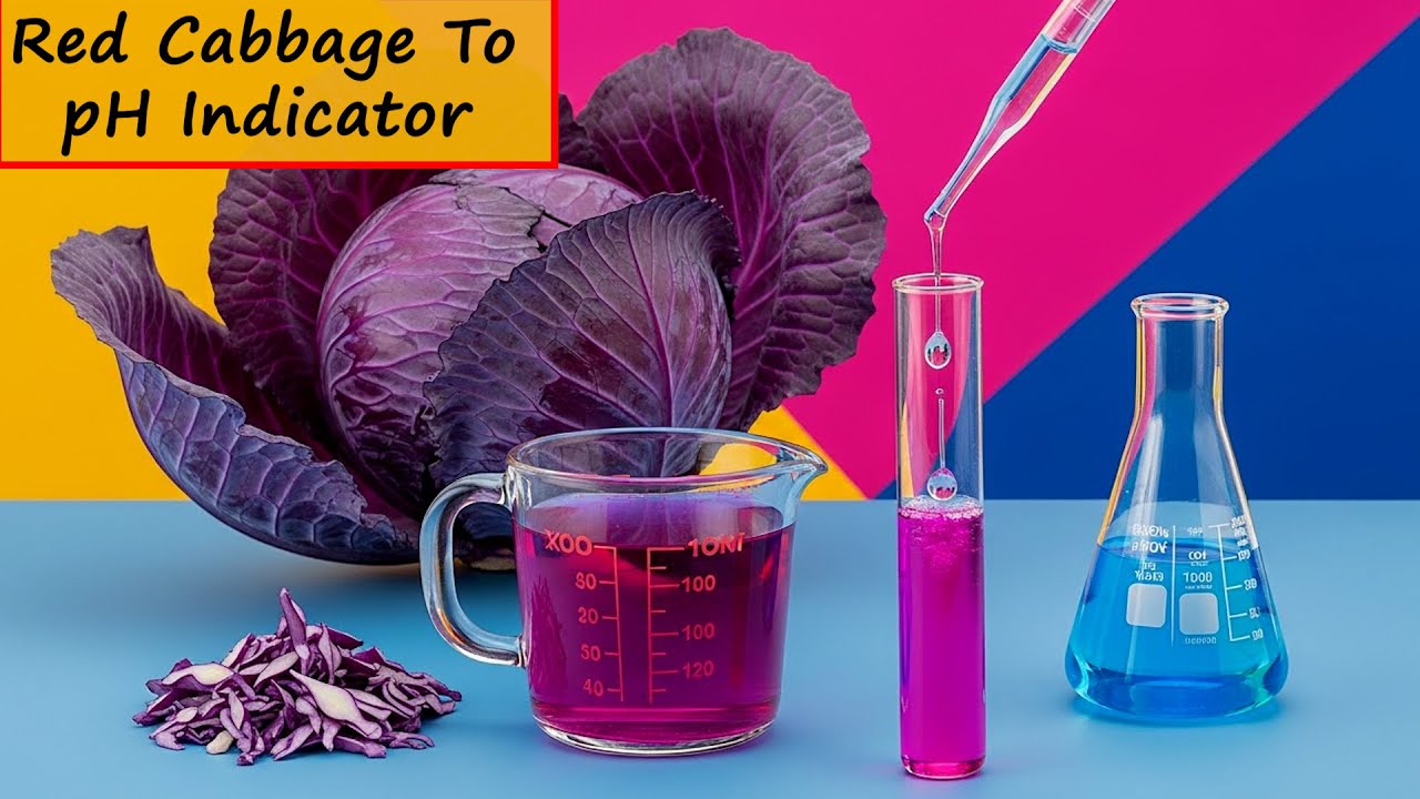 How to Extract a pH indicator from a vegetable (Red Cabbage) | Home Lab