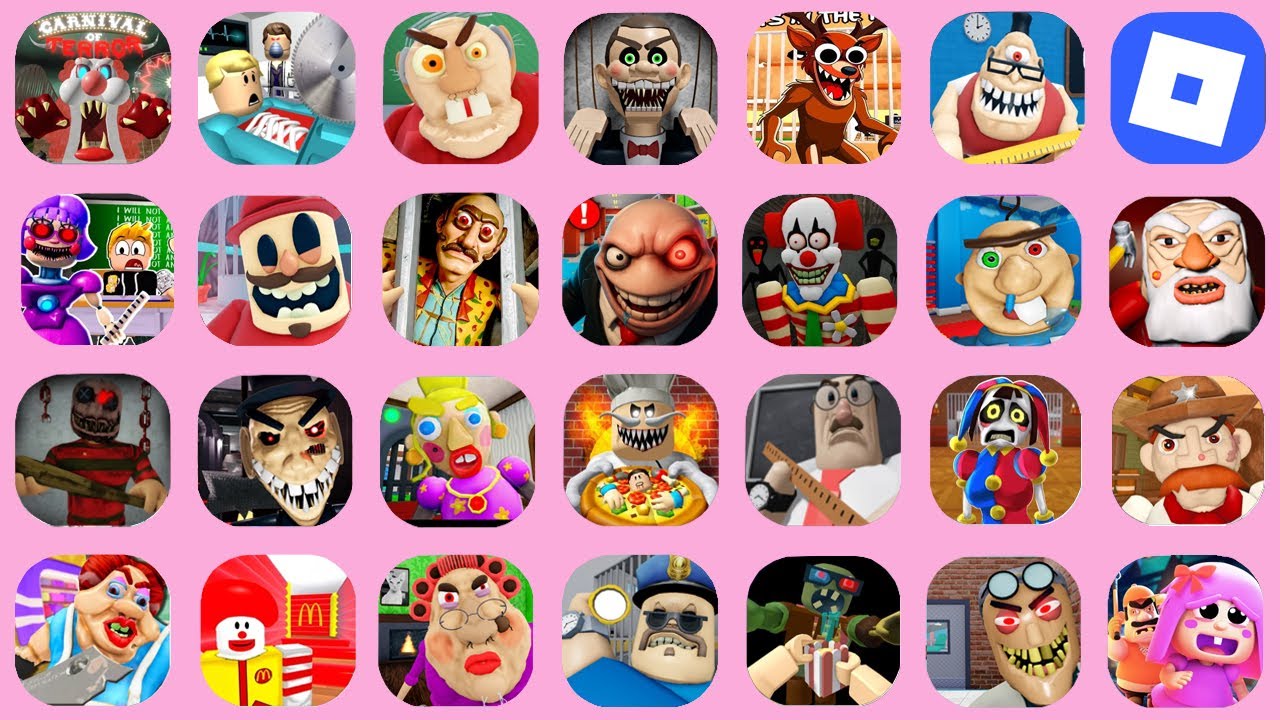 Roblox, Escape The Carnival of Terror Obby!, MR.Funny's ToyShop!, Escape MR STINKY'S DETENTION!