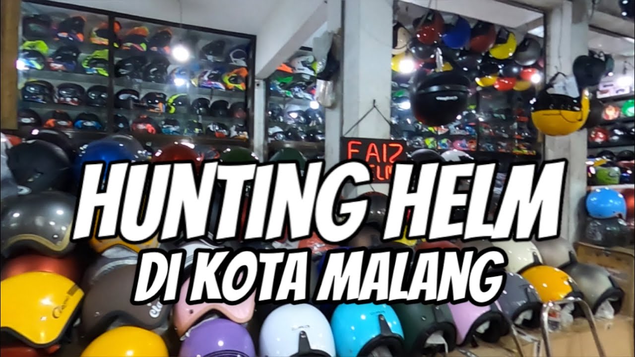Hunting Helm di Kota Malang Naik Vespa Matic - Vespa Sprint S 150 !!!