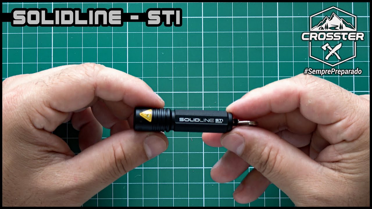 Conhe&ccedil;a a lanterna ST1 Solidline by Ledlenser - #UnboxingCrosster