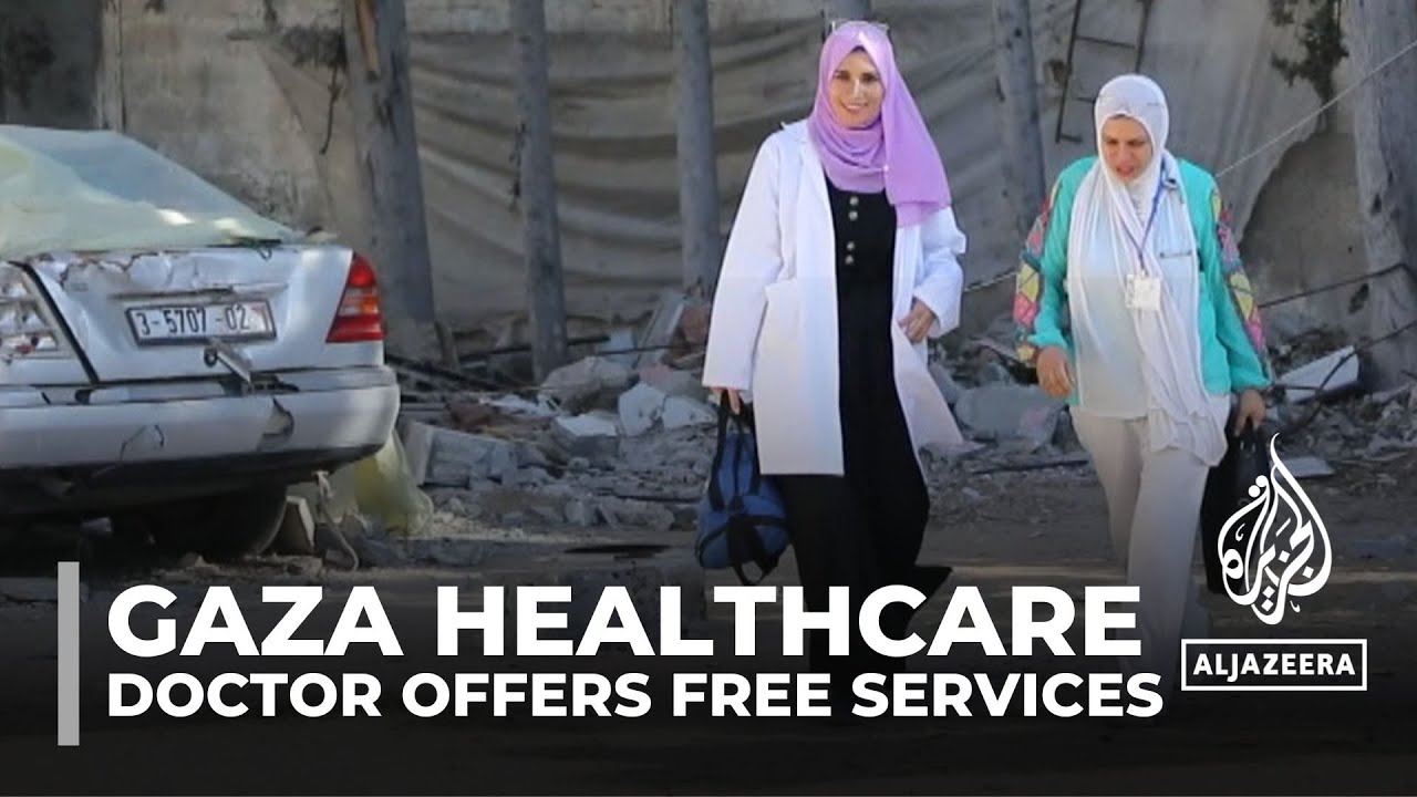 Displaced doctor offers free services amid Gaza's crumbling health services