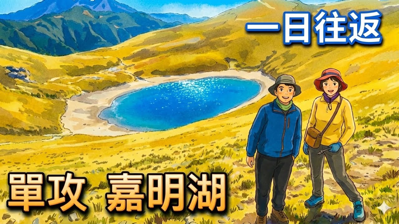 嘉明湖單攻～嘉明湖國家步道