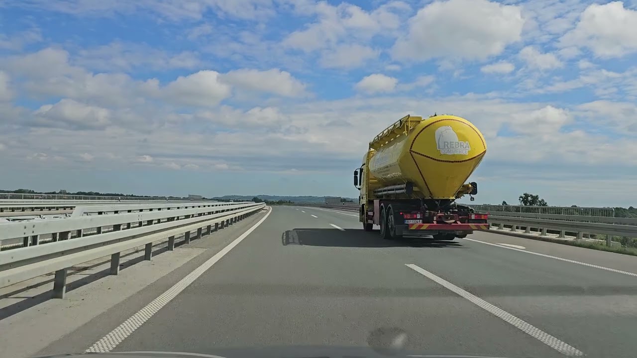 Voznja - Autoput Milos Veliki - Autoput E75 - Indjija