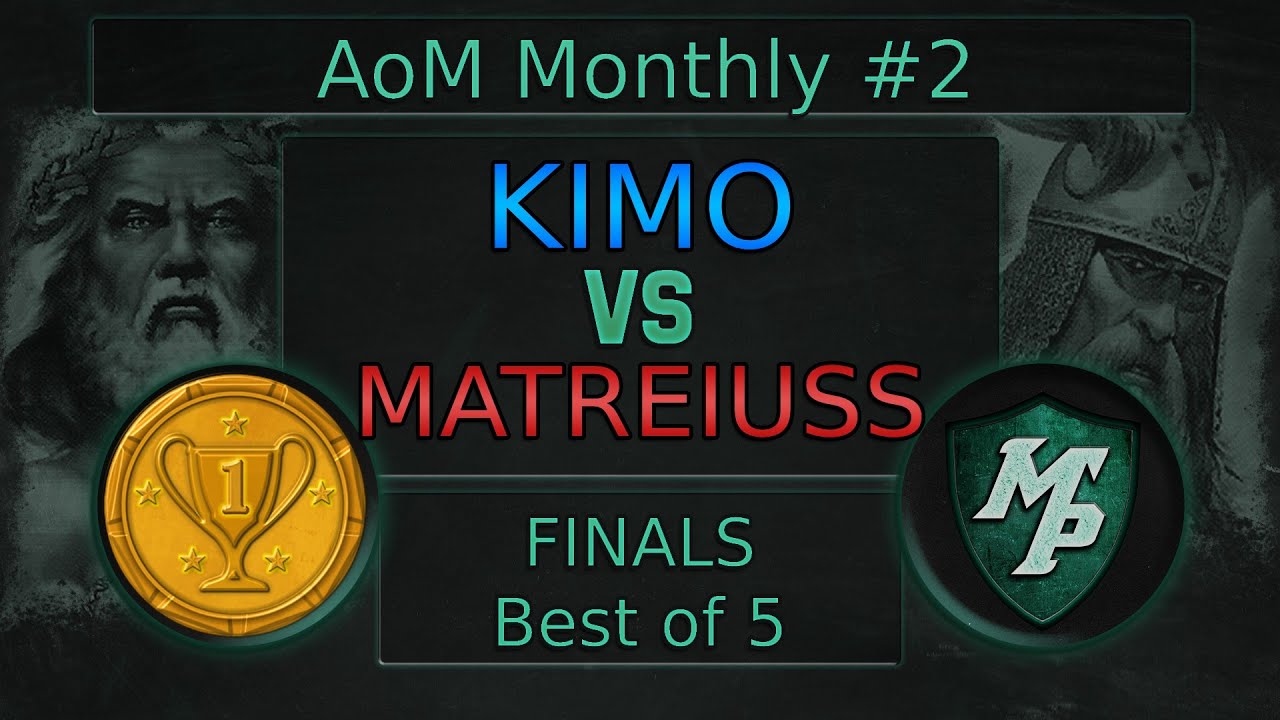 Age of Mythology: Kimo vs Matreiuss - Meta Plays Monthly Tournament #2