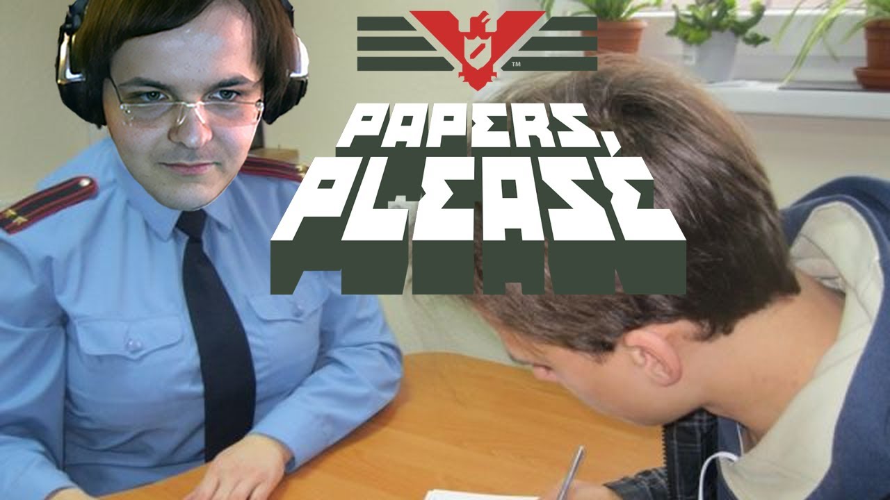 Жмиль на страже границы в Papers, Please [2019]