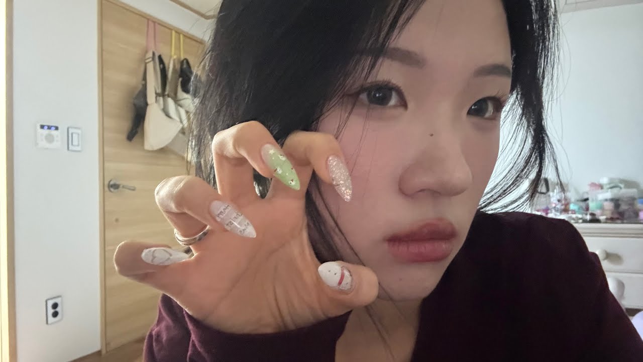 카메라 터칭 asmr