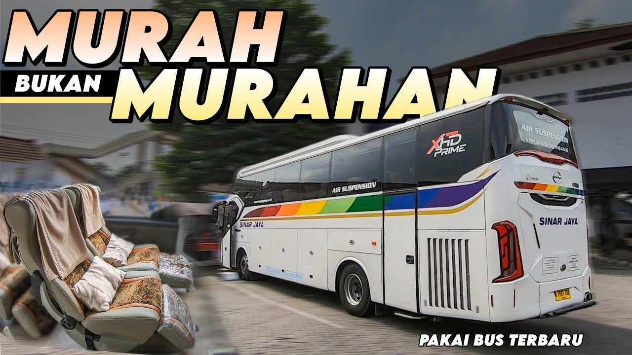 500 RIBUAN NYAMAN SAMPAI PALEMBANG ! | Jogja - Palembang Naik Bus Sinar Jaya