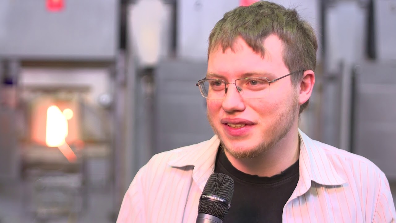 Ausbildung an der  Glasfachschule Zwiesel