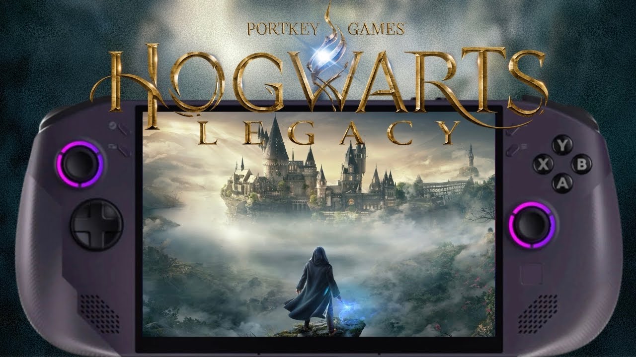 Hogwarts Legacy on Legion Go S Z1E (Steam OS)