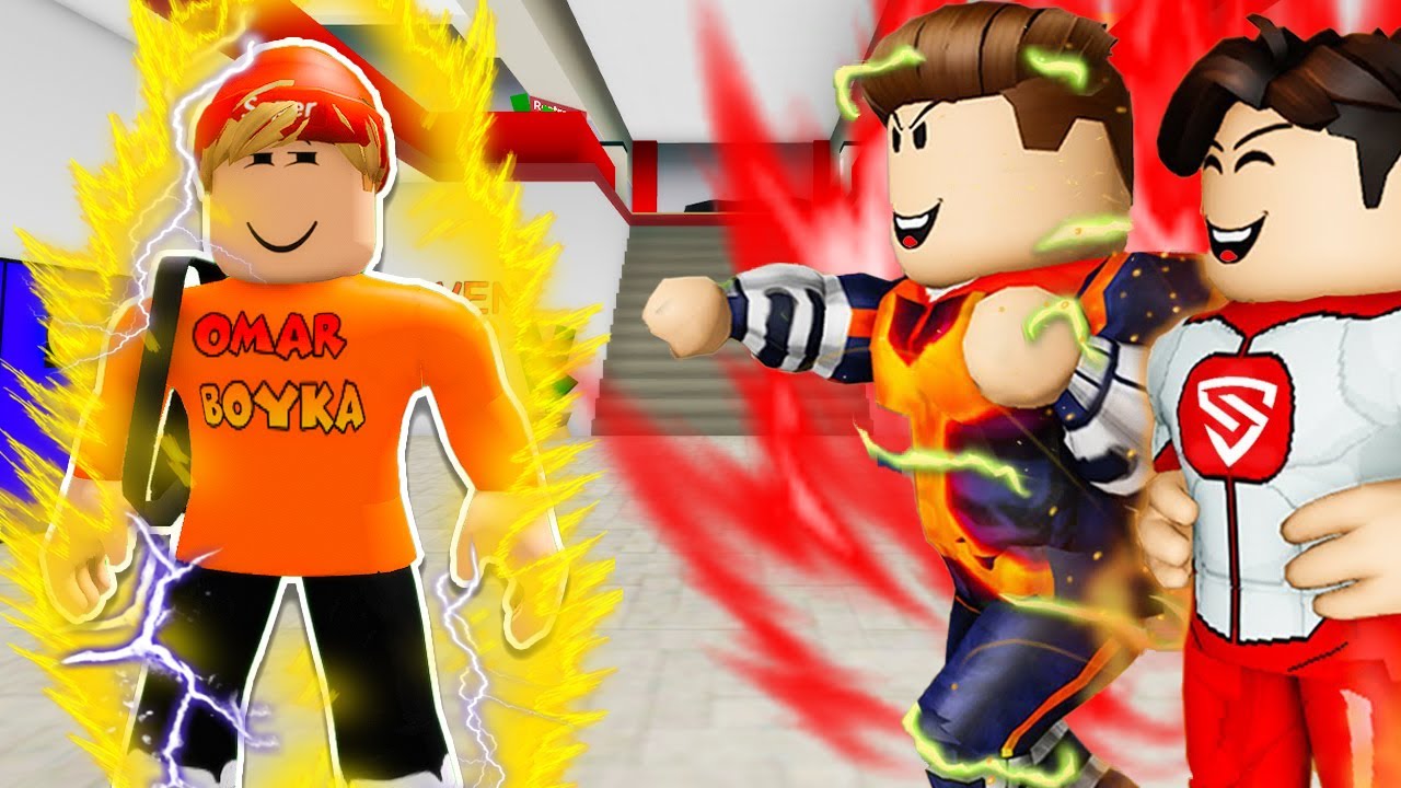 فيلم روبلوكس : دخلت مدرسة الابطال😱🔥 ( افتكروني ضعيف🔥🤫 ) لكن الكل اتفاجئ💪⚡