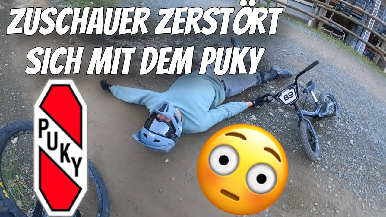 Mit dem Puky im Bikepark Winterberg komplett eskaliert 😱