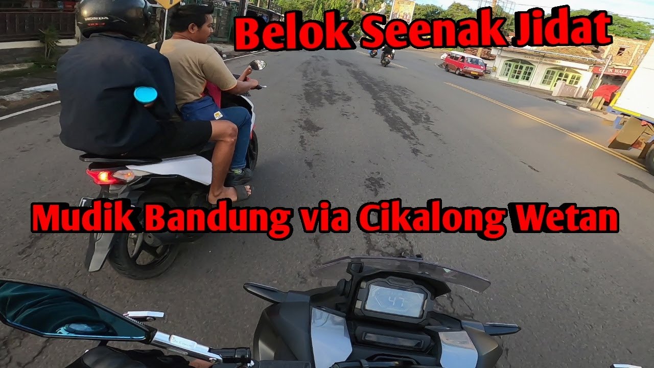 #Vlog29 - Belok Seenak Jidat | Mudik Bandung Via Cikalong Wetan Purwakarta | Motovlog Indonesia