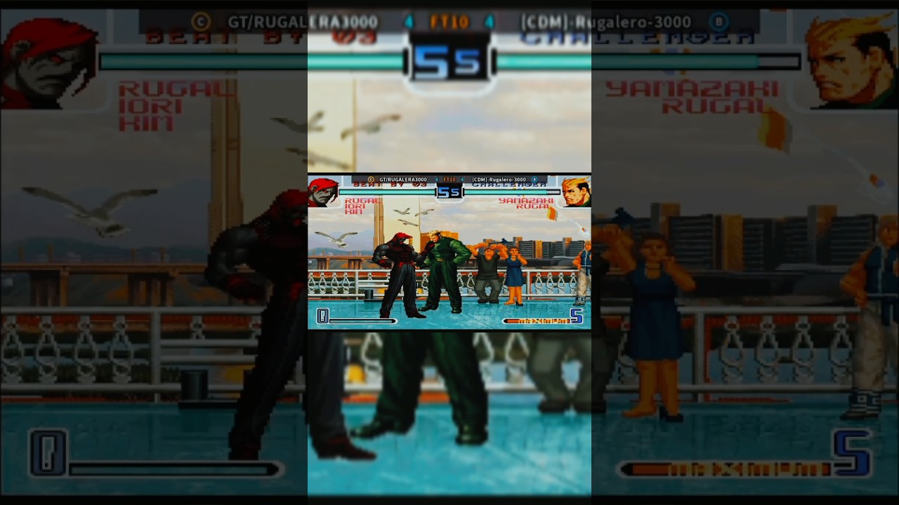 RUGAL VS YAMAZAKI - KOF 2002 - ONLINE MATCH - 