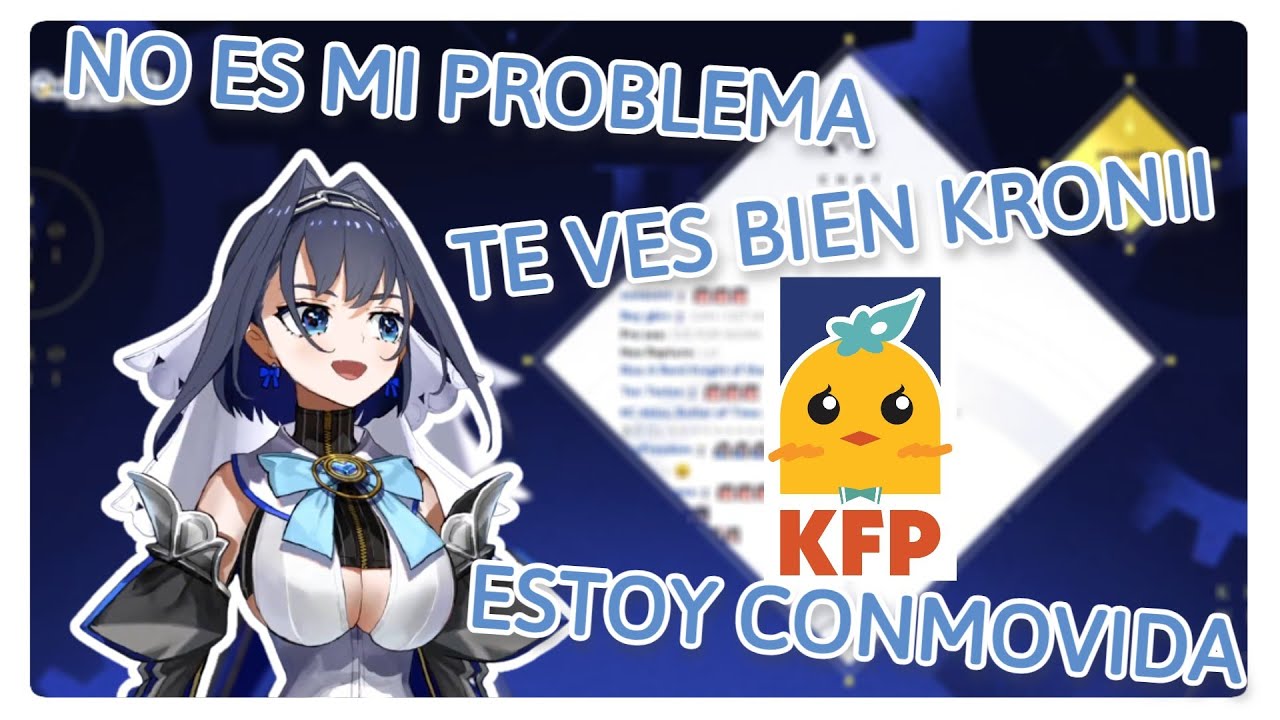 Kroniiland es el nuevo KFP y Kronii no puede dejar de coquetear con ella misma [HoloEN][Sub Español]