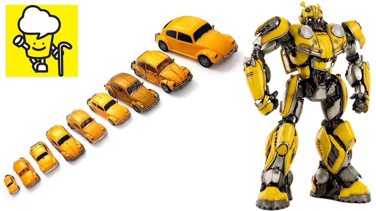 Bumblebee Movie 2018 ZETA ZV-01 Element TE-02 mpm 07 ss18 Transform from Cars to Robots