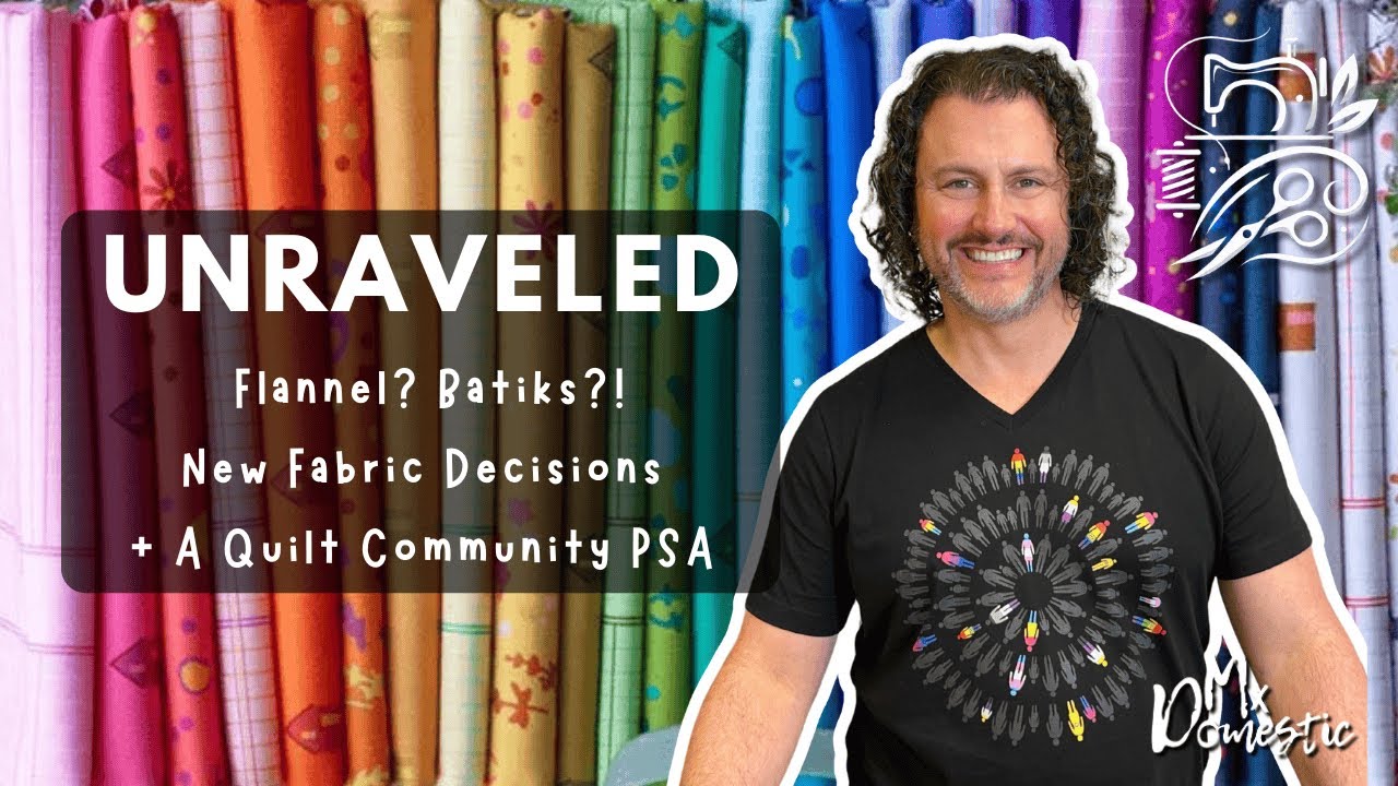 Unraveled Livestream: Fabric Arrivals & Fun Time | Sunday Jan 18 at 10 am PT