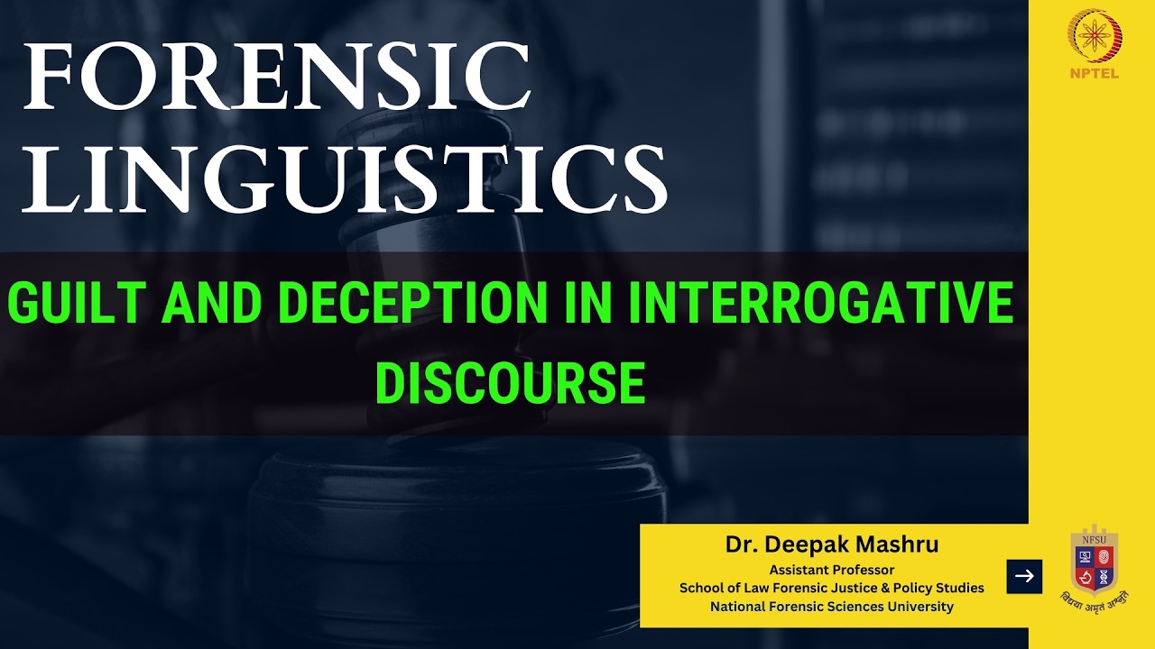 Guilt and Deception in Interrogative Discourse