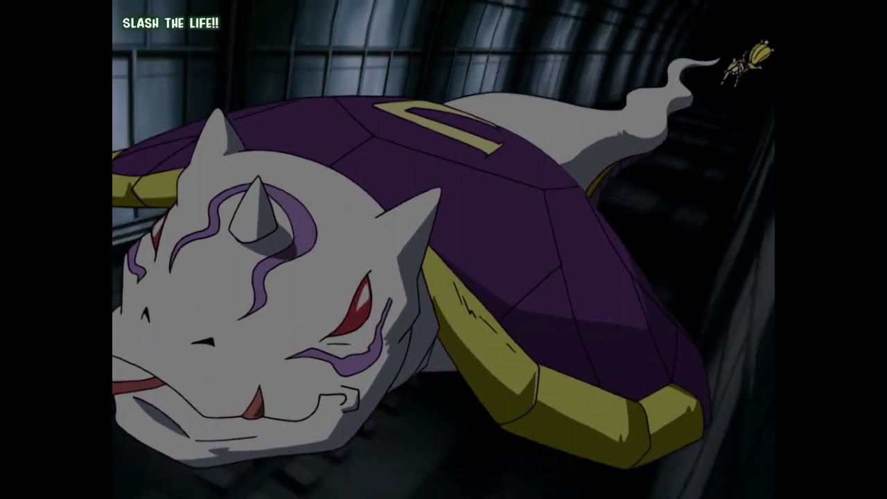 Rocket propelled Kyubimon