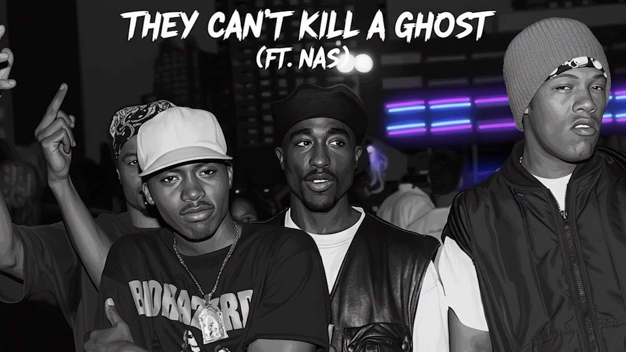 2pac - They Can't Kill a Ghost (ft. Nas)