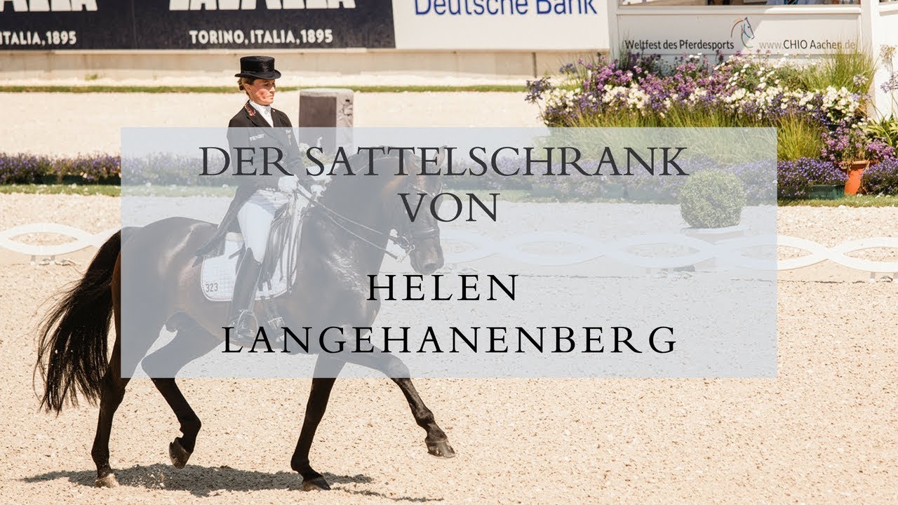 Im Sattelschrank von Helen Langehanenberg