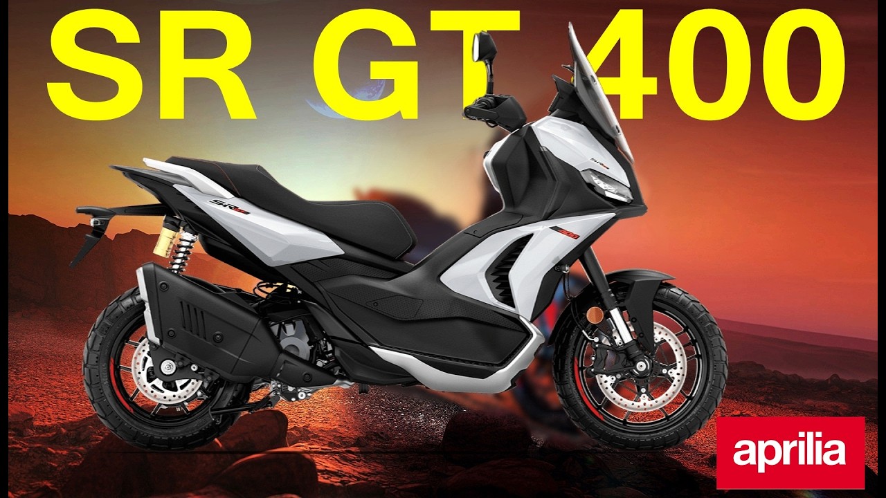 Новый Aprilia SR GT 400 |TM