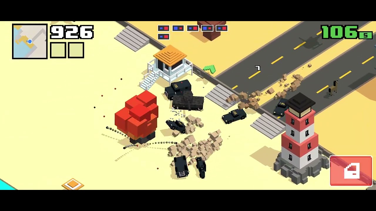 Smashy road attempt to reach six thousand