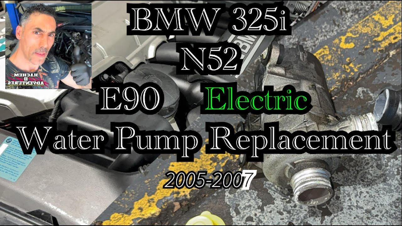 BMW E90 325i N52 Engine 2005 to 2007 Water Pump installation and Tips