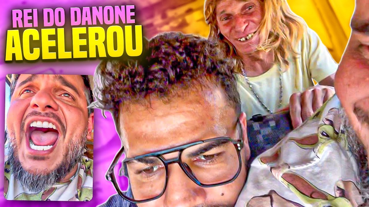 REI DO DANONE SE ARRETOU E ACELEROU A KOMBI TODOS FICARAM COM MEDO | REI DO DANONE