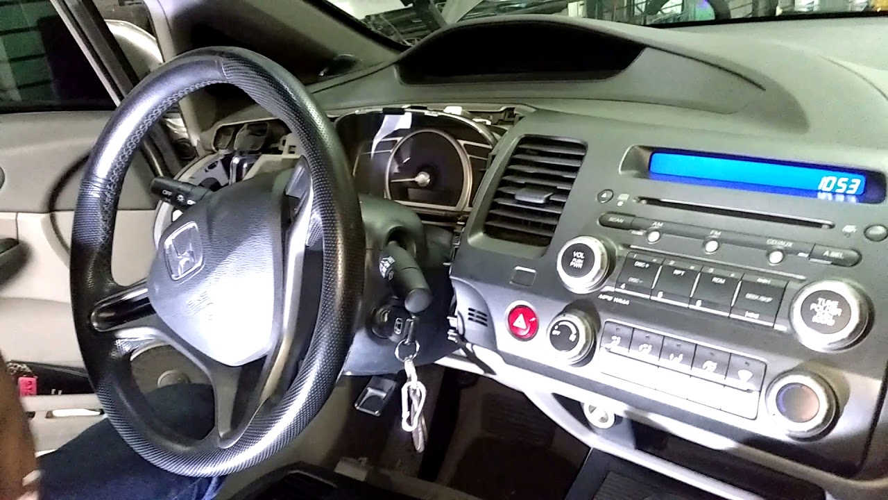 Tutorial de Desmontagem de Painel do New Civic 2007 a 2011