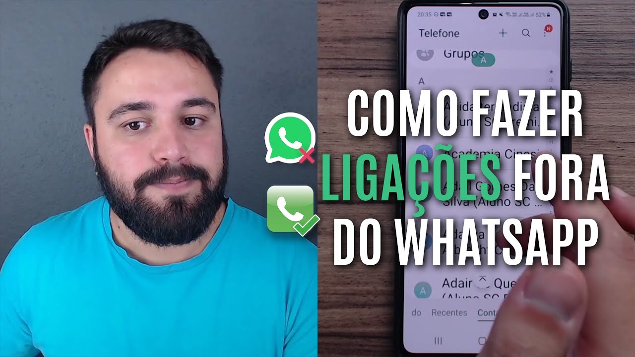 COMO FAZER LIGA&Ccedil;&Otilde;ES FORA DO WHATSAPP