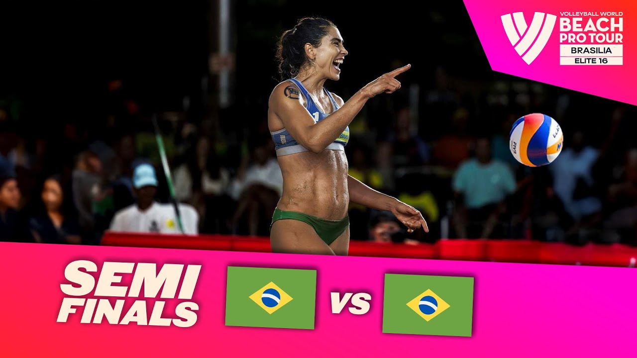 Carol/Rebecca vs. Ana Patrícia/Duda - Semi Final Highlights | Brasilia 2025 #BeachProTour