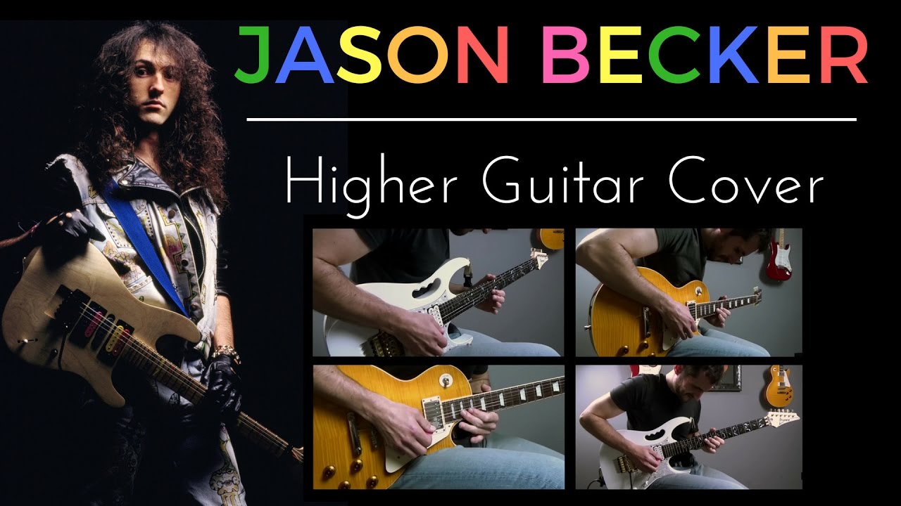 Jason Becker - Higher - Guitar cover (full song)
