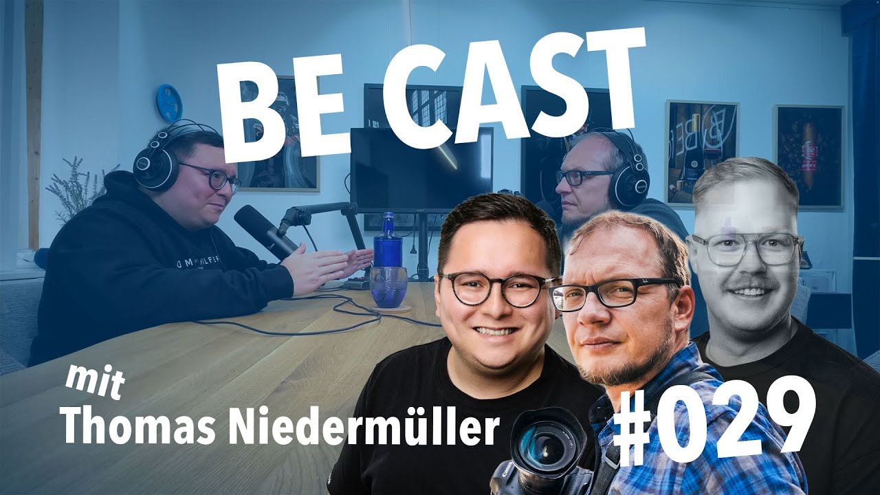 Wenn Bilder schnell sein müssen – Arbeiten als Pressefotograf mit Thomas Niedermüller - BE CAST #29