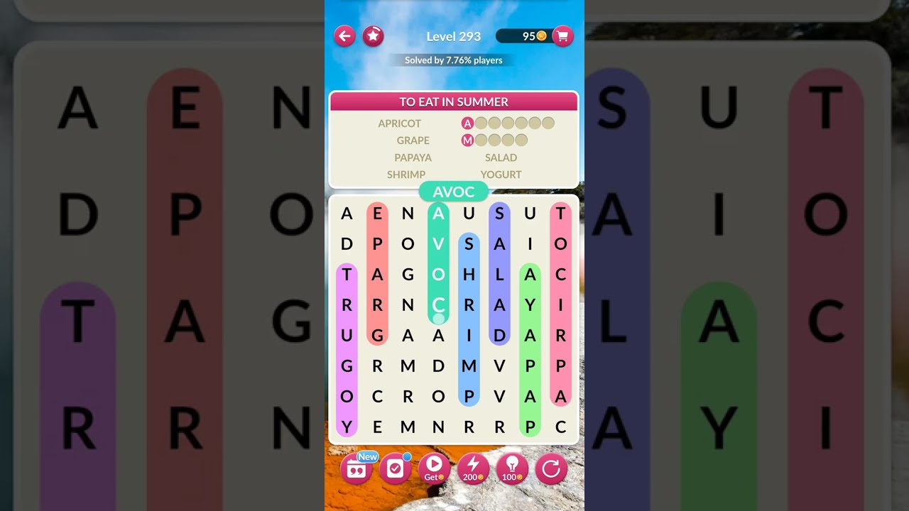 Satisfying Sound Playing Word Search Puzzle #puzzlegame #asmrsounds#m #viral #trending 