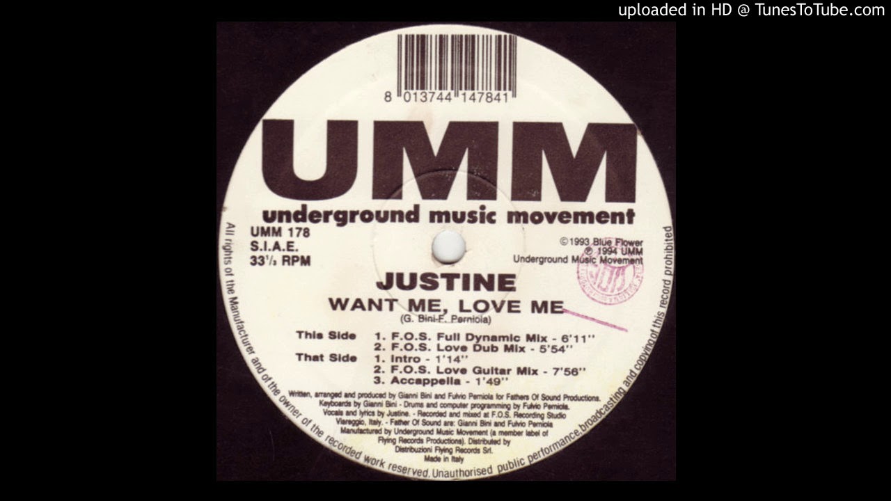 Justine - Want Me Love Me