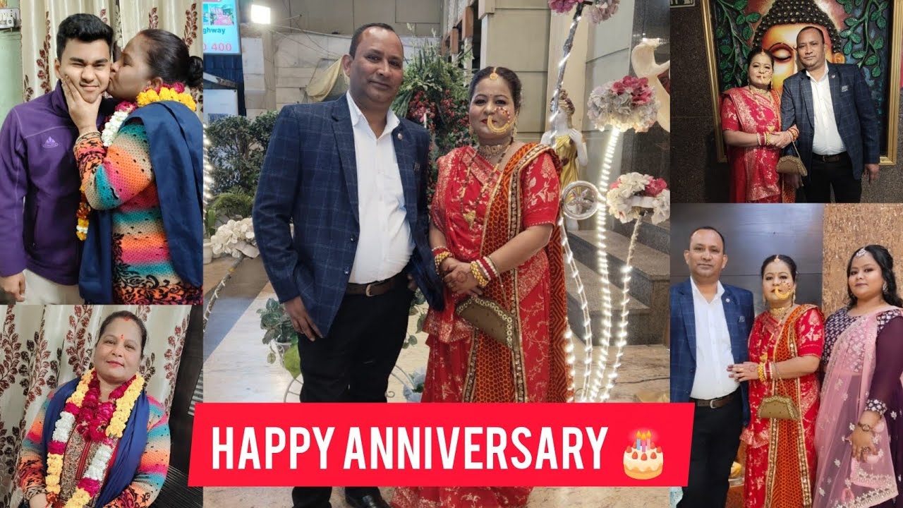 23 anniversary.. mummy papa♥️🧿🌹.. #youtubechannel #harshitarawatvlog🫶