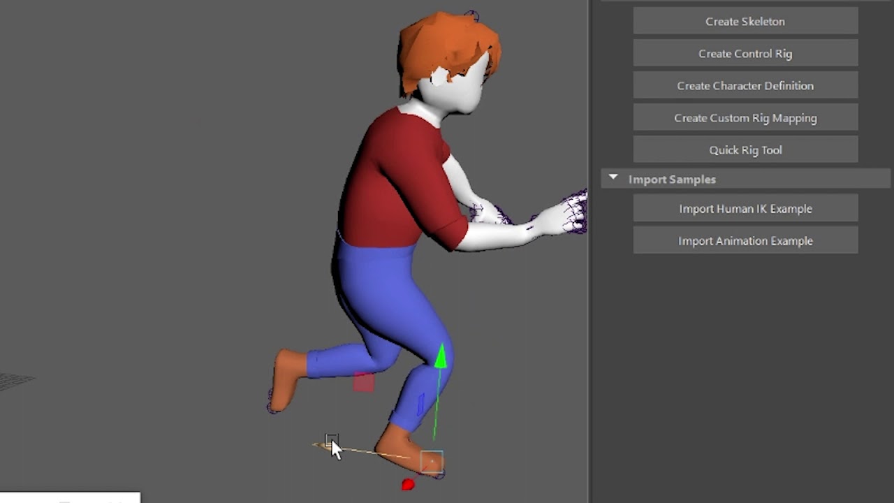 Time Editor Relocating Clip Motion to Get Animation Clips Align in Maya