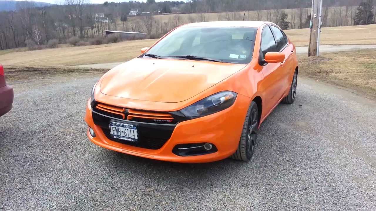 2013 Dodge Dart RALLYE Orange