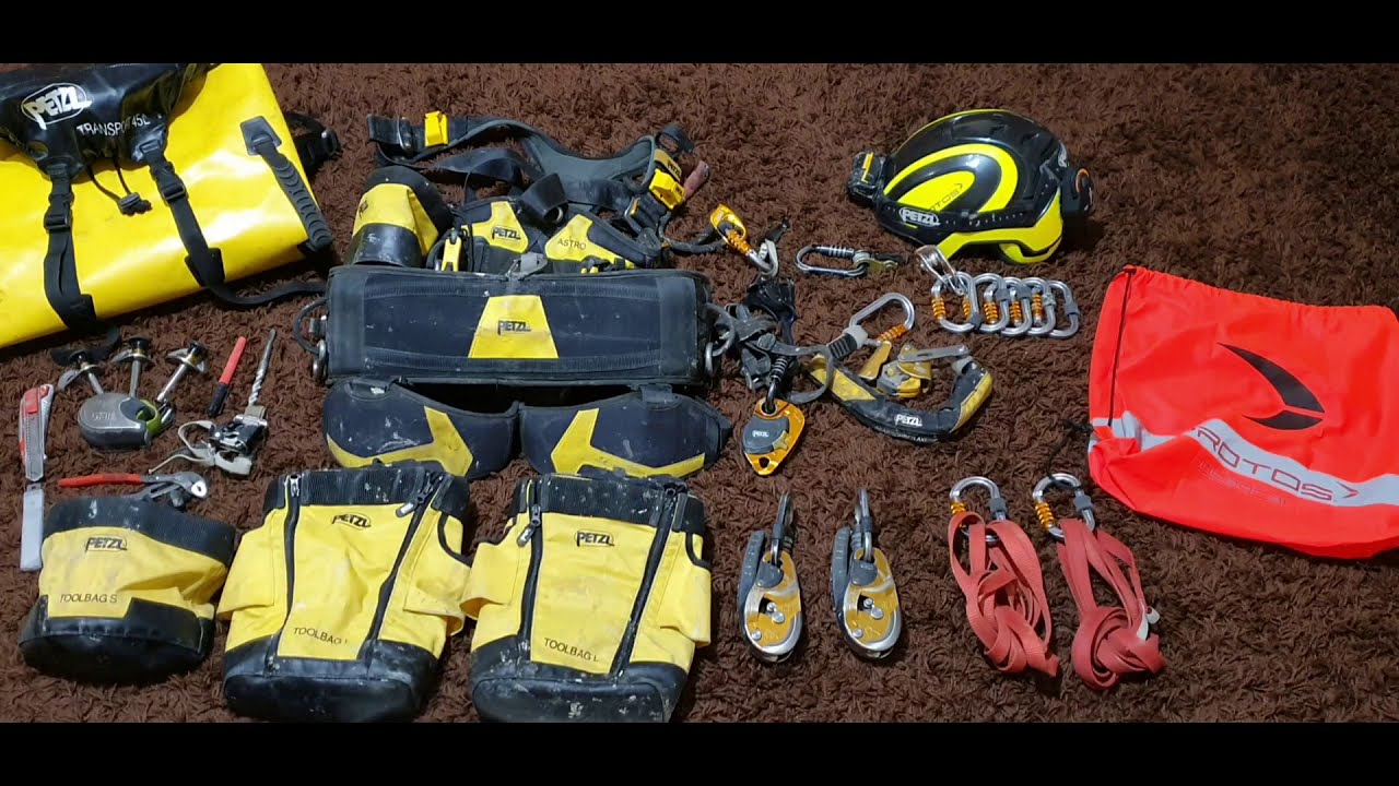 PETZL Transport 45л. что влезает, зачем нужен, обзор моего снаряжения на 💰300к🤑