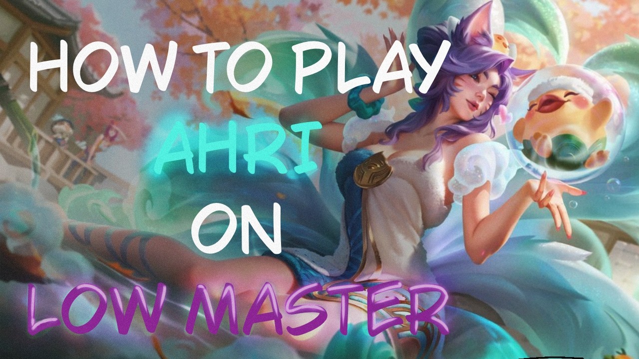 What an Ahri game looks like on low master in S26