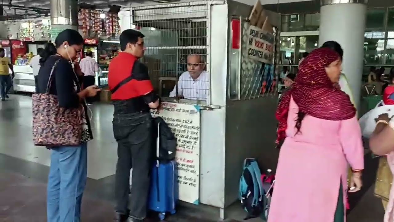New Delhi Railway Station To ISBT Bus Stand ll नई दिल्ली रेलवे स्टेशन से आईएसबीटी बस स्टैंड  तक